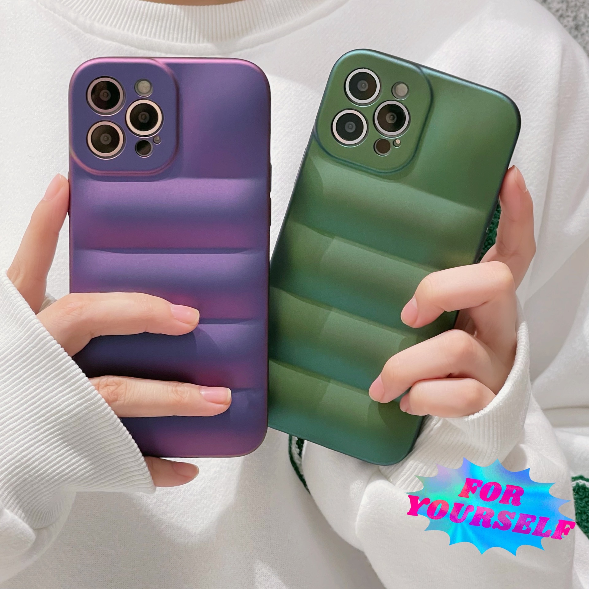 Puffer Phone Case: Adds Shock Absorption Puffer Phone Case: Adds Shock Absorption